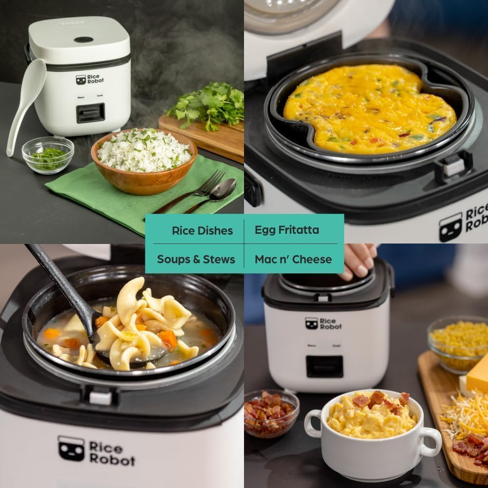 Thumbnail 6 de Rice Robot Personal Rice Cooker, 1 Quart ⚙