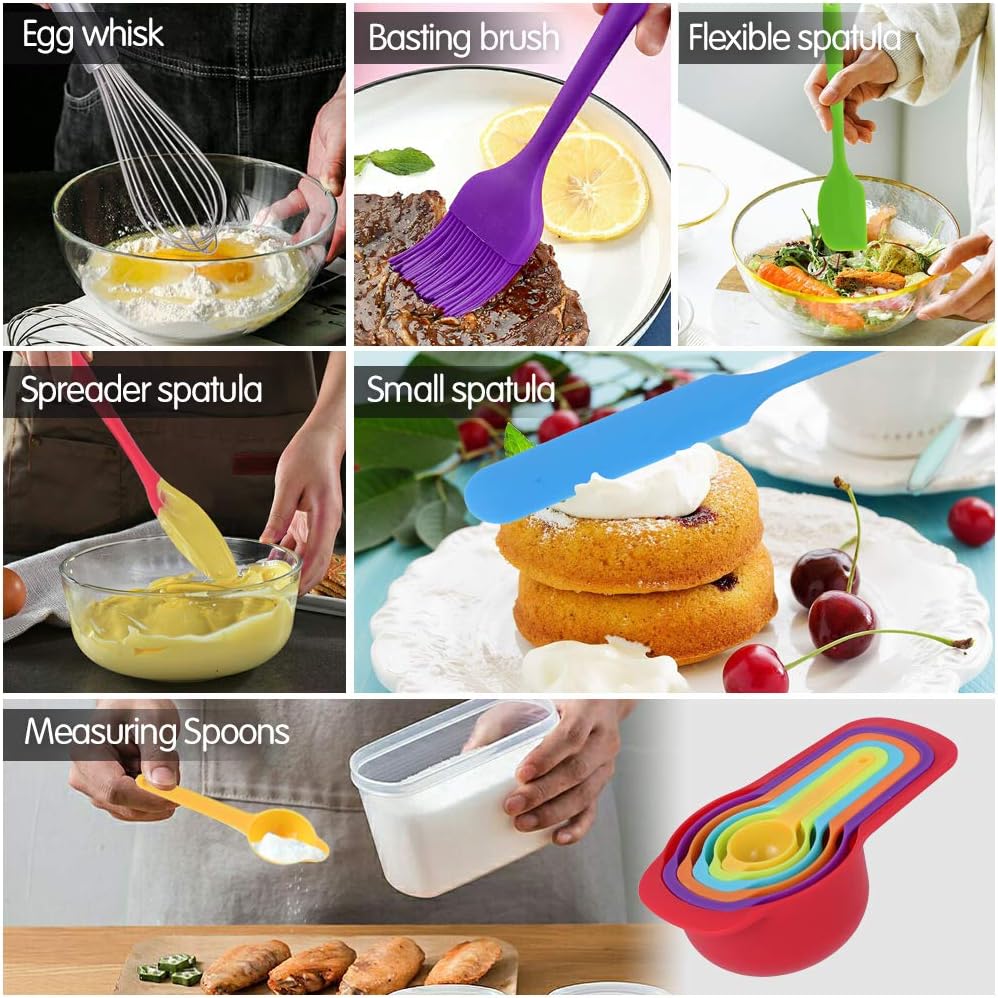 Thumbnail 5 de Rottay Mixing Bowls Set 20PCS, 1QT Bowls 🥣