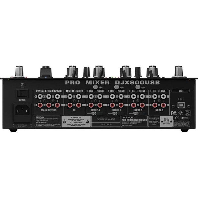 Detalle 2 de Behringer DJX900USB: mesa de mezclas 5 canales con efectos digitales y USB