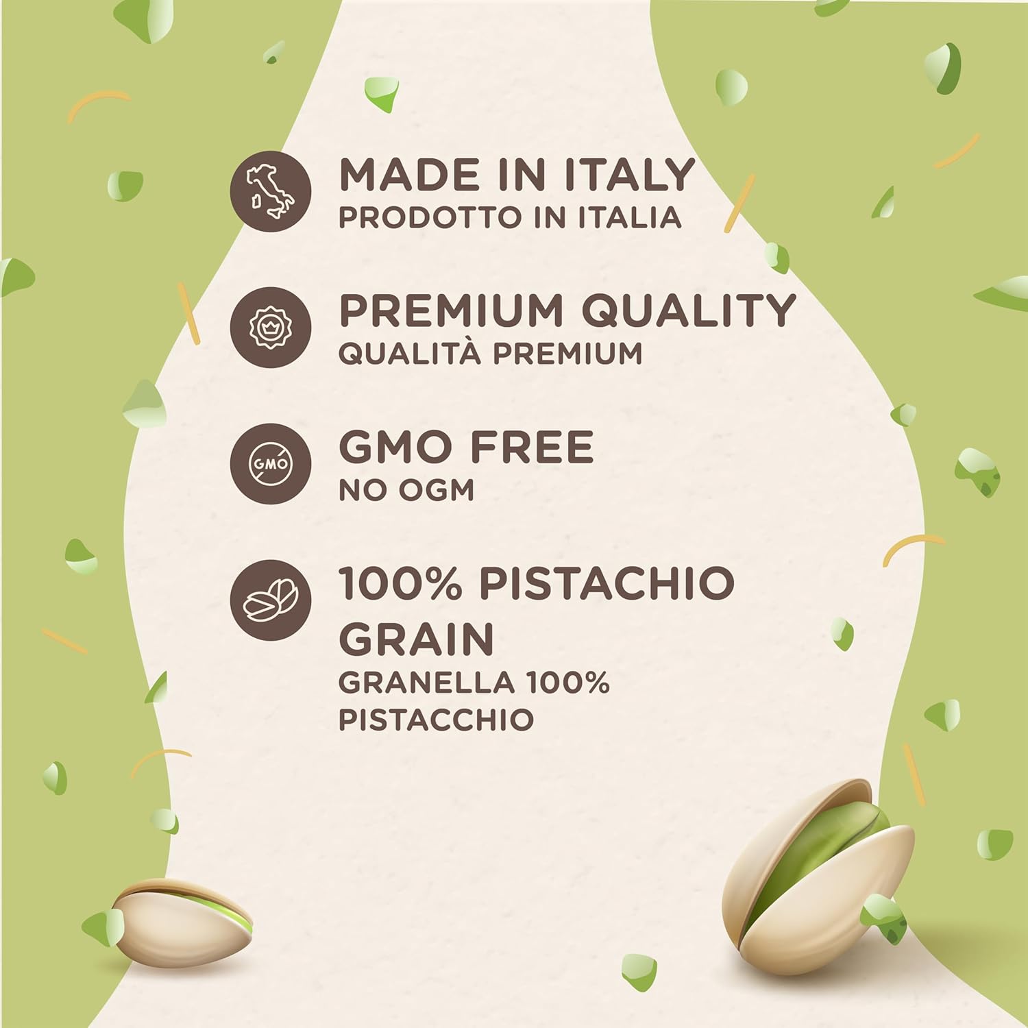 Thumbnail 2 de EATALIAN by AMZ BETTER Crema di Pistacchio con Kataifi – 1 kg, Made in Italy