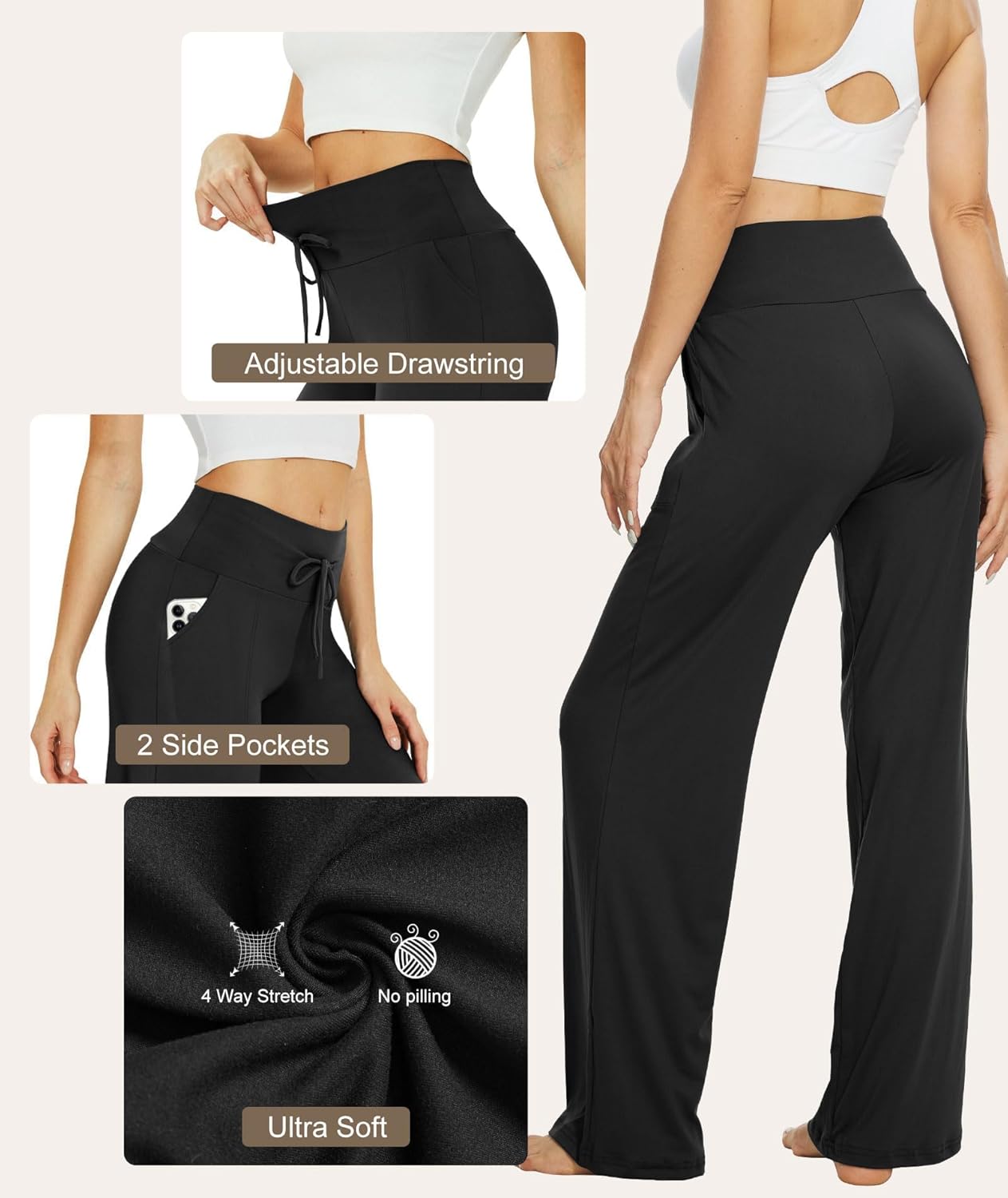 Thumbnail 2 de TNNZEET 3-Pack Wide Leg Pants