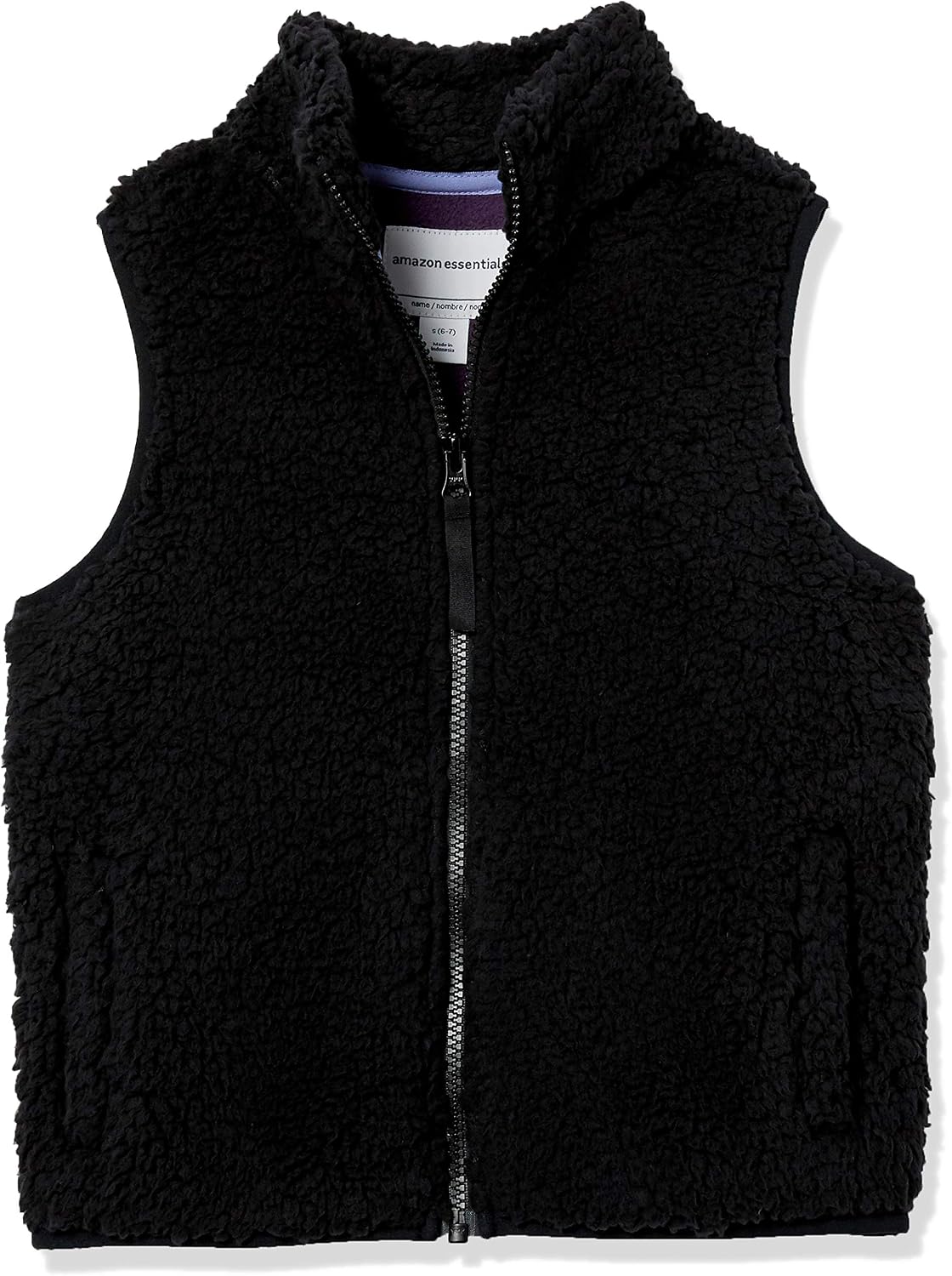 Detalle de Amazon Essentials girls Sherpa fleece vest