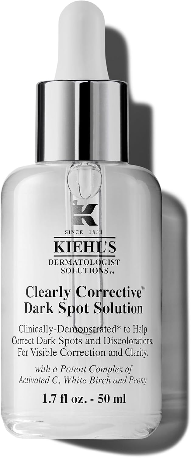 Thumbnail 5 de Kiehl’s Clearly Corrective Dark Spot Solution – siero viso illuminante per macchie scure e discromie, con vitamina C attiva e acido salicilico tamponato, 30 ml