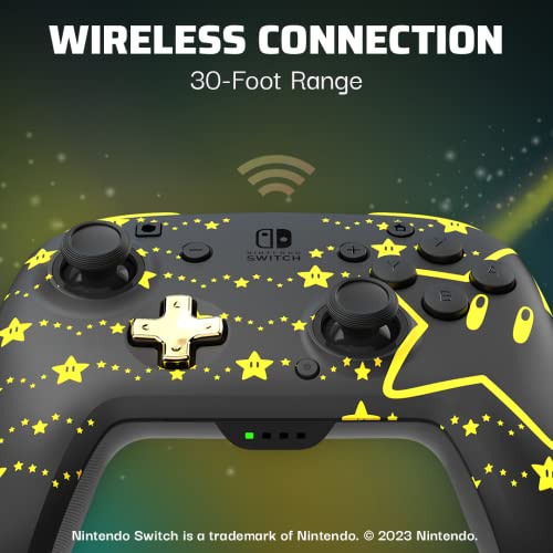 Thumbnail 6 de PDP REMATCH GLOW Wireless Controller Mario Stars