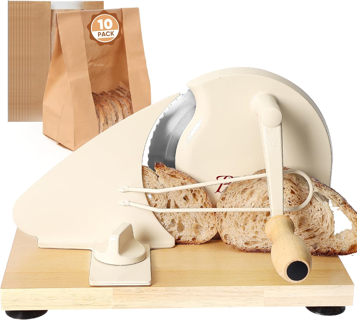 Detalle de Upgraded Manual Bread Slicer 0.9" ๐