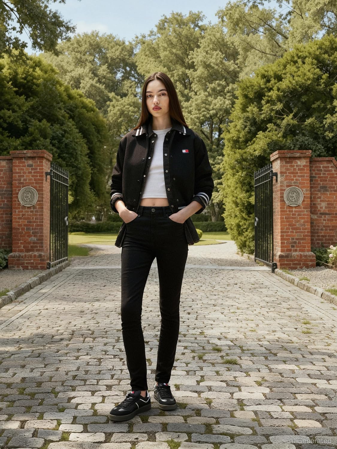 Thumbnail 3 de Tommy Jeans Damen Jeans Hose Nora Stretch (Skinny Fit, mittlere Leibhöhe)