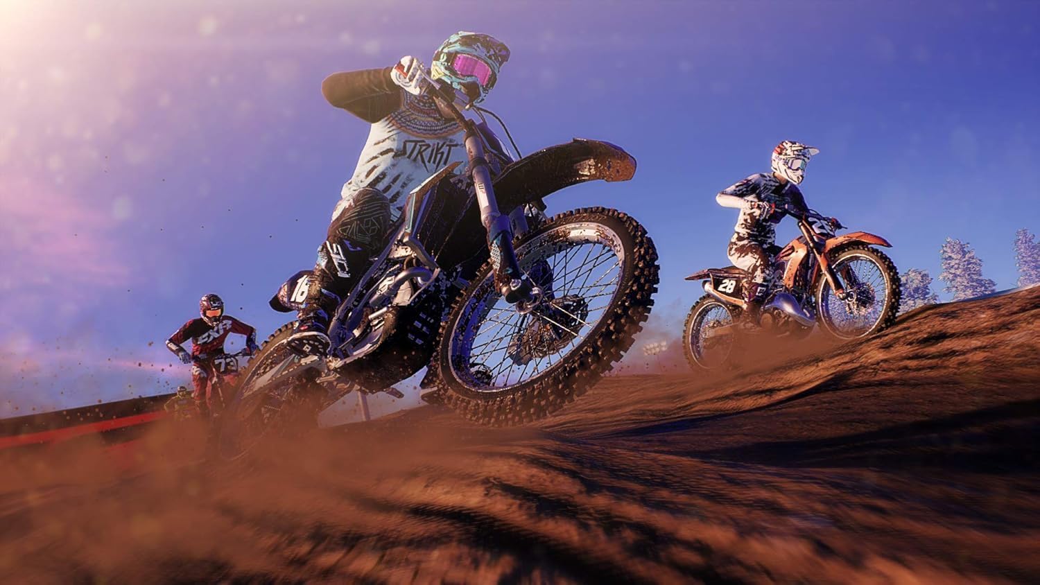 Detalle 2 de MX vs. ATV All Out – Offroad-Simulation für Nintendo Switch (1–2 Spieler, Downloadcode in der Box)
