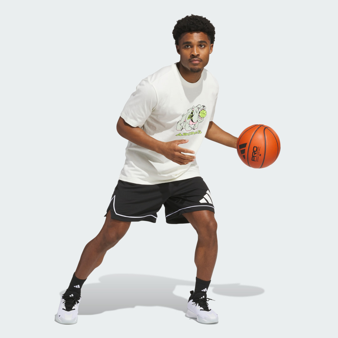 Thumbnail 2 de Camiseta estampada That Dawg in Em de Adidas en Blanco