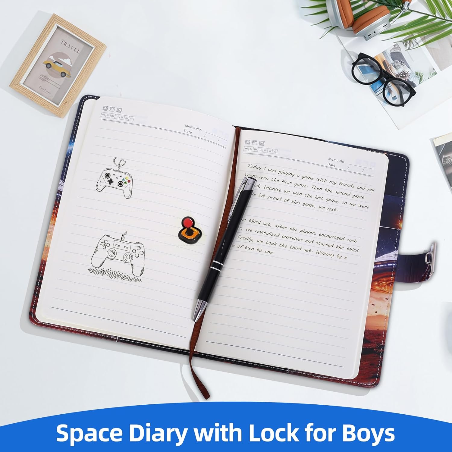 Thumbnail 4 de Folxakdis Journal Intime Garçon Cadenas 8–16 ans