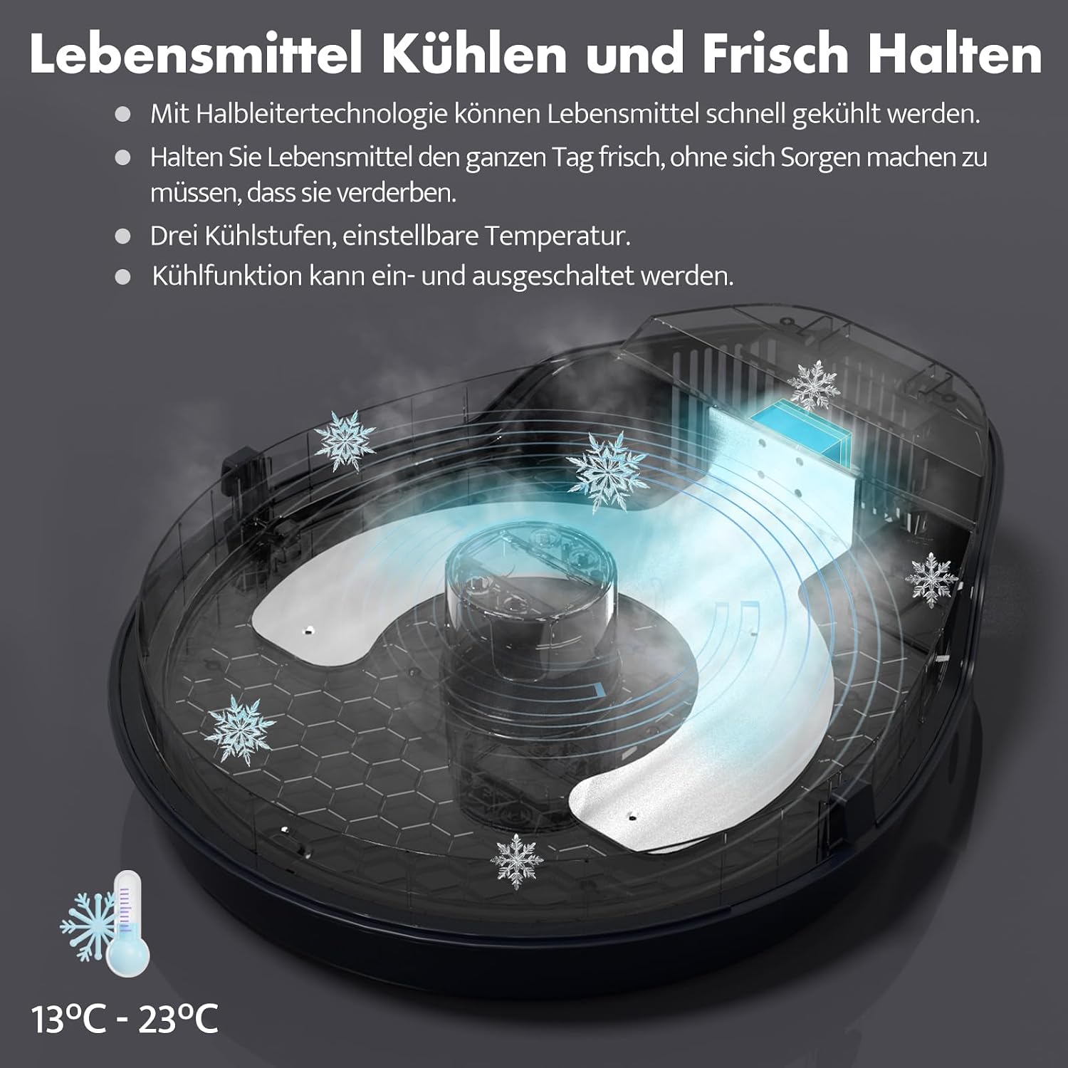 Thumbnail 1 de UBPET F10 Futterautomat für Katzen mit Kühlung