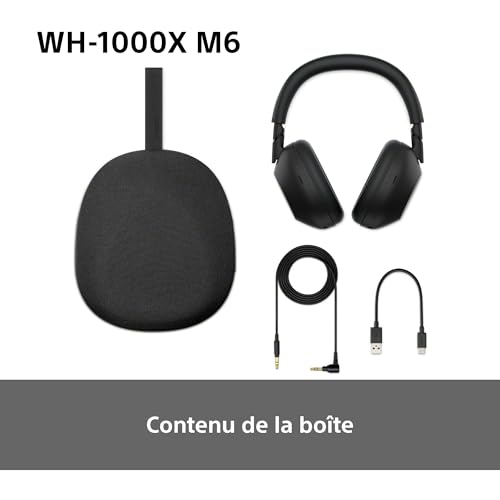 Thumbnail 13 de Sony WH-1000XM6 : Casque sans fil premium à réduction de bruit