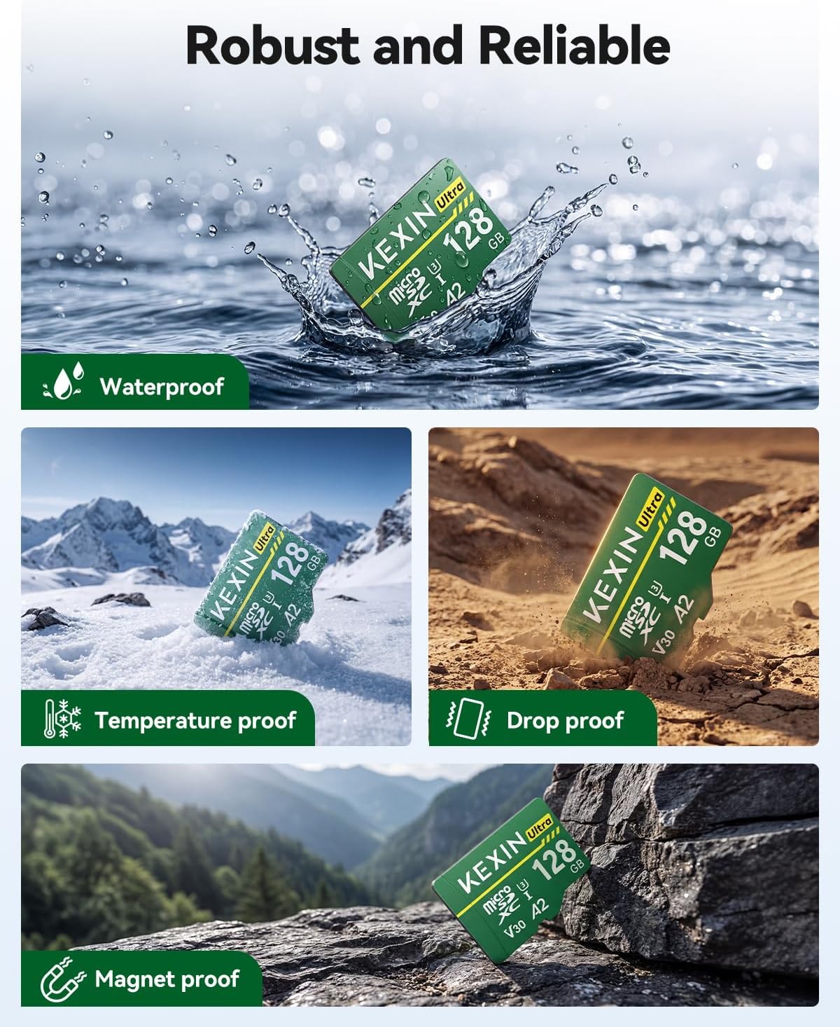Detalle de KEXIN microSD Card 128GB