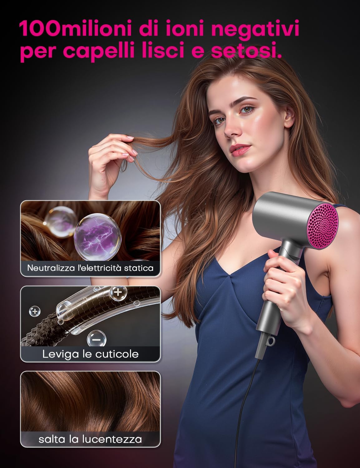 Thumbnail 5 de Asciugacapelli Ionico 1800W 💇♀