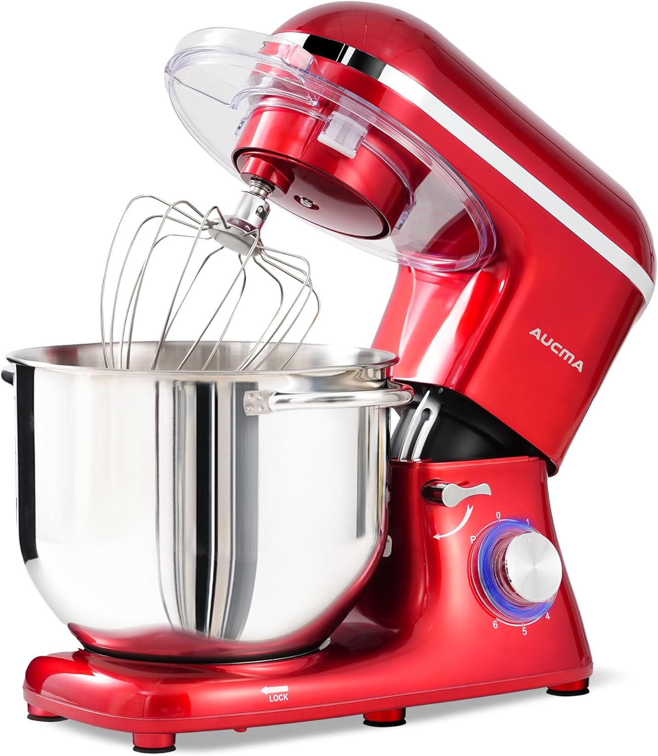 Thumbnail 6 de Aucma 6.2L stand mixer with 1400W motor