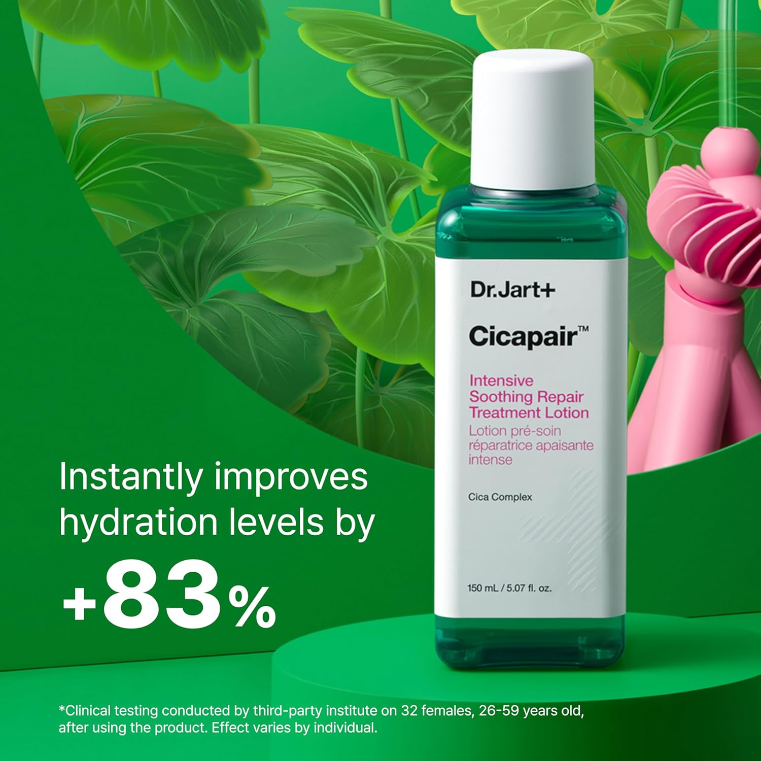 Detalle de Dr.Jart+ Cicapair Intensive Soothing Repair Treatment – Liquid Face Lotion 150 ml