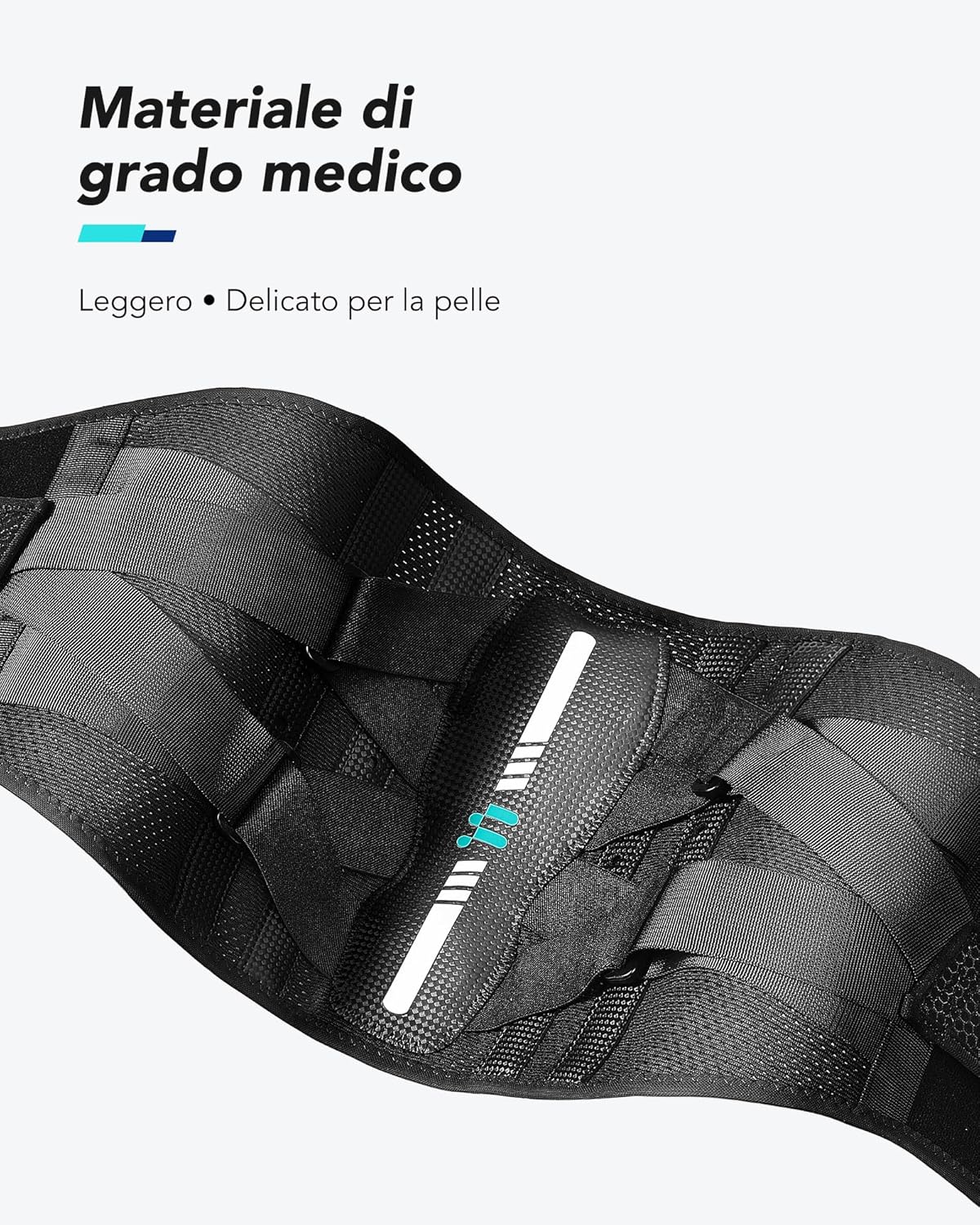 Thumbnail 6 de Fitomo Fascia Lombare Supporto Schiena con supporto ergonomico e stecche in fibra di carbonio