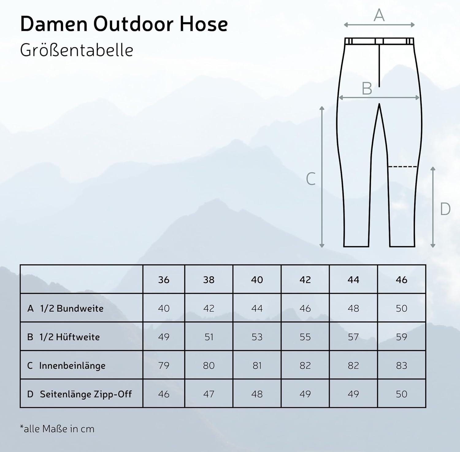 Thumbnail 6 de Black Crevice Pantalon de Trekking Zippé pour Femme – Confort et Tournure pratique