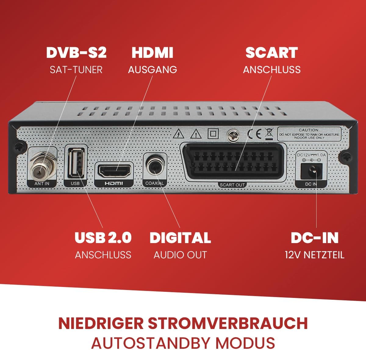 Thumbnail 5 de Zehnder HX 2200 Sat Receiver 1080P