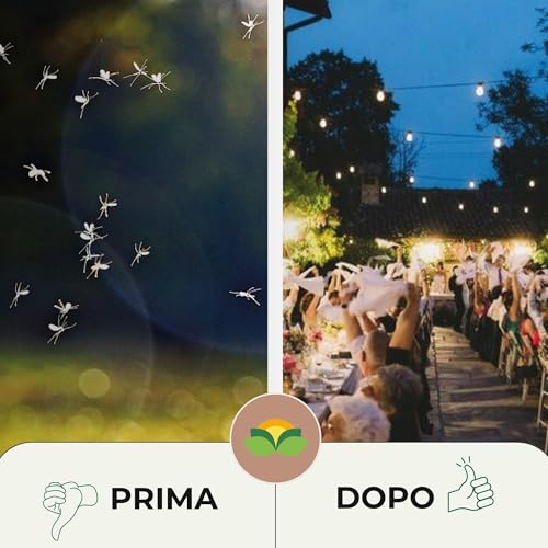 Thumbnail 4 de Albagarden Insetticida Antizanzare Giardino con Cipermetrina Concentrato 1 L | Protezione fino a 4 settimane