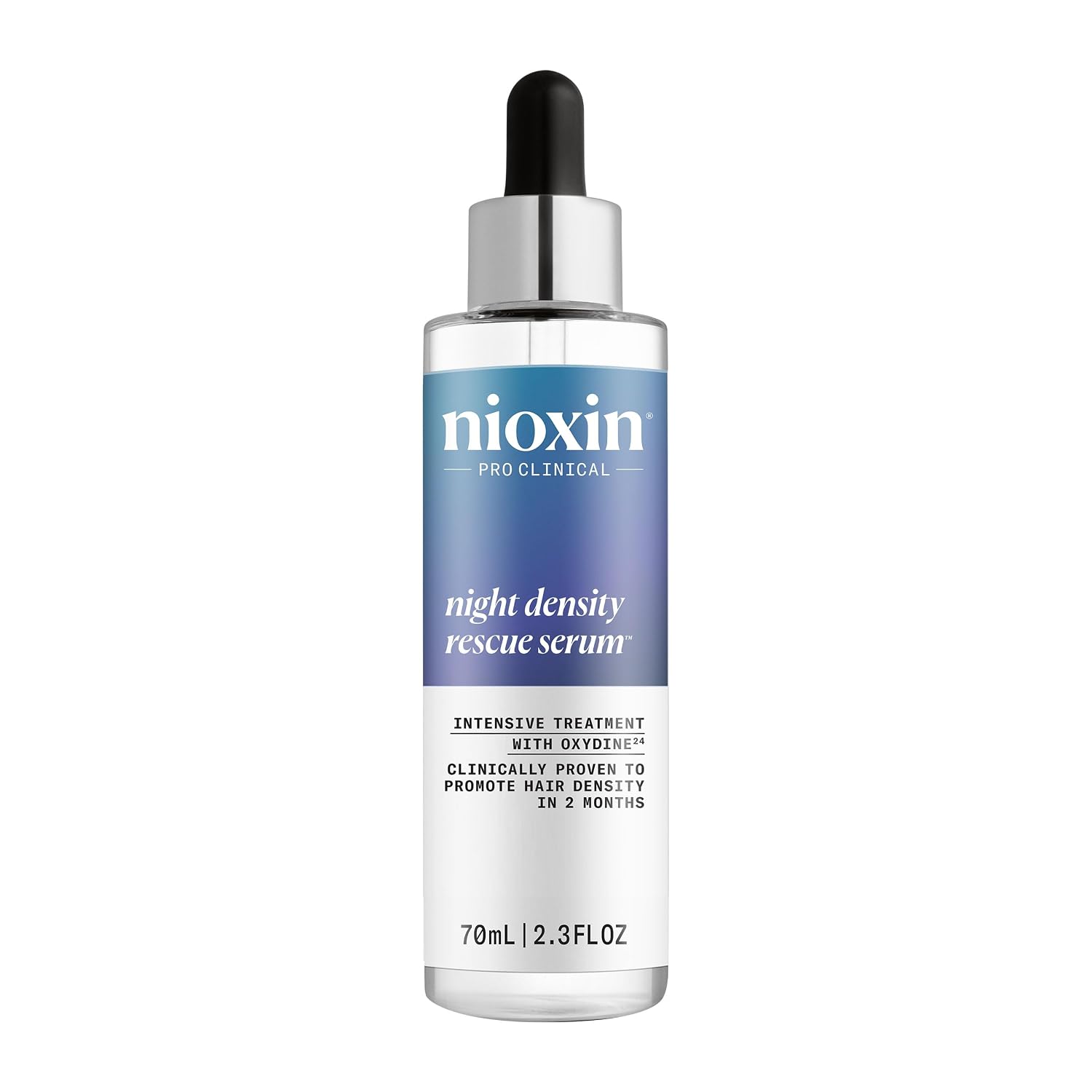 Detalle de Nioxin Night Density Rescue Serum – Leave-In Nachtpflege für dichteres Haar und kräftigeres Volumen