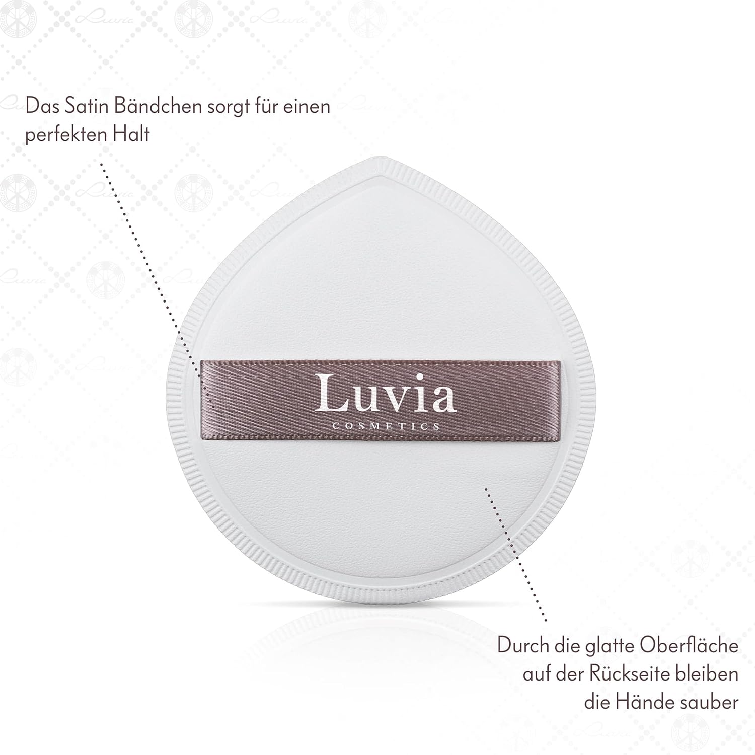 Thumbnail 4 de Makeup Puff Set Elegance „The Puffy’s“ – Luvia Cosmetics: 2 Kosmetikschwämme & Puderquaste mit wendbarem Gummiband