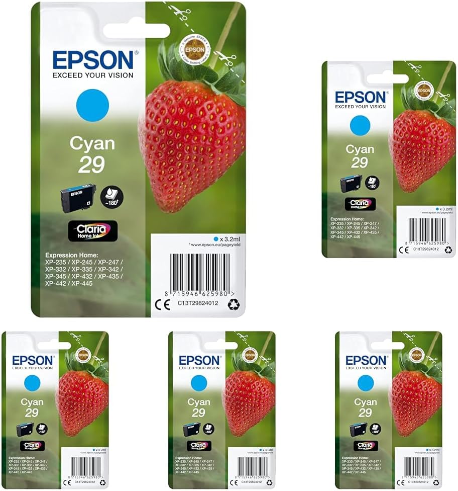 Thumbnail 6 de Epson 29XL Strawberry 4‑Colour Ink Multipack