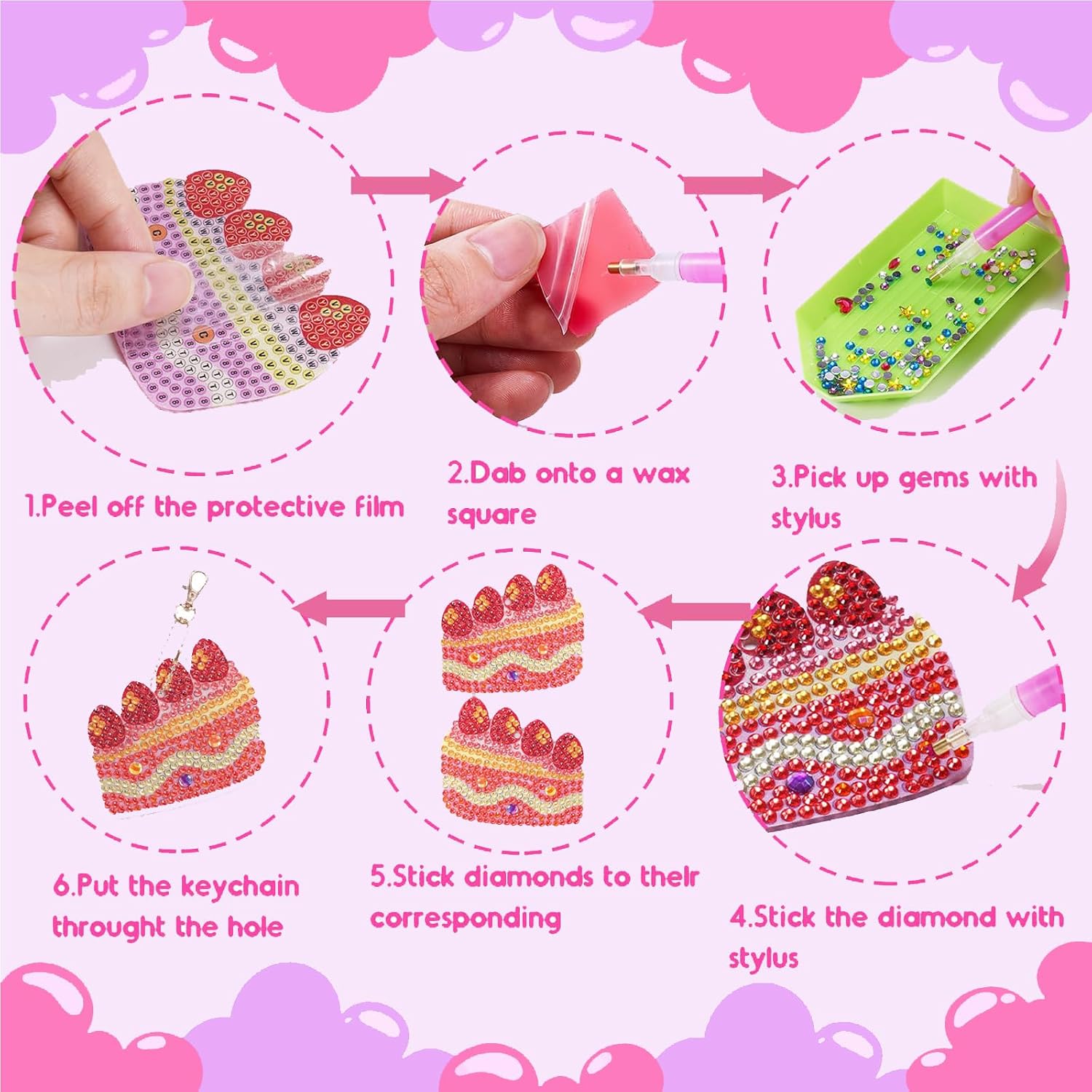Detalle de Afufu Kit Manualidades para Niñas 7-12 Años