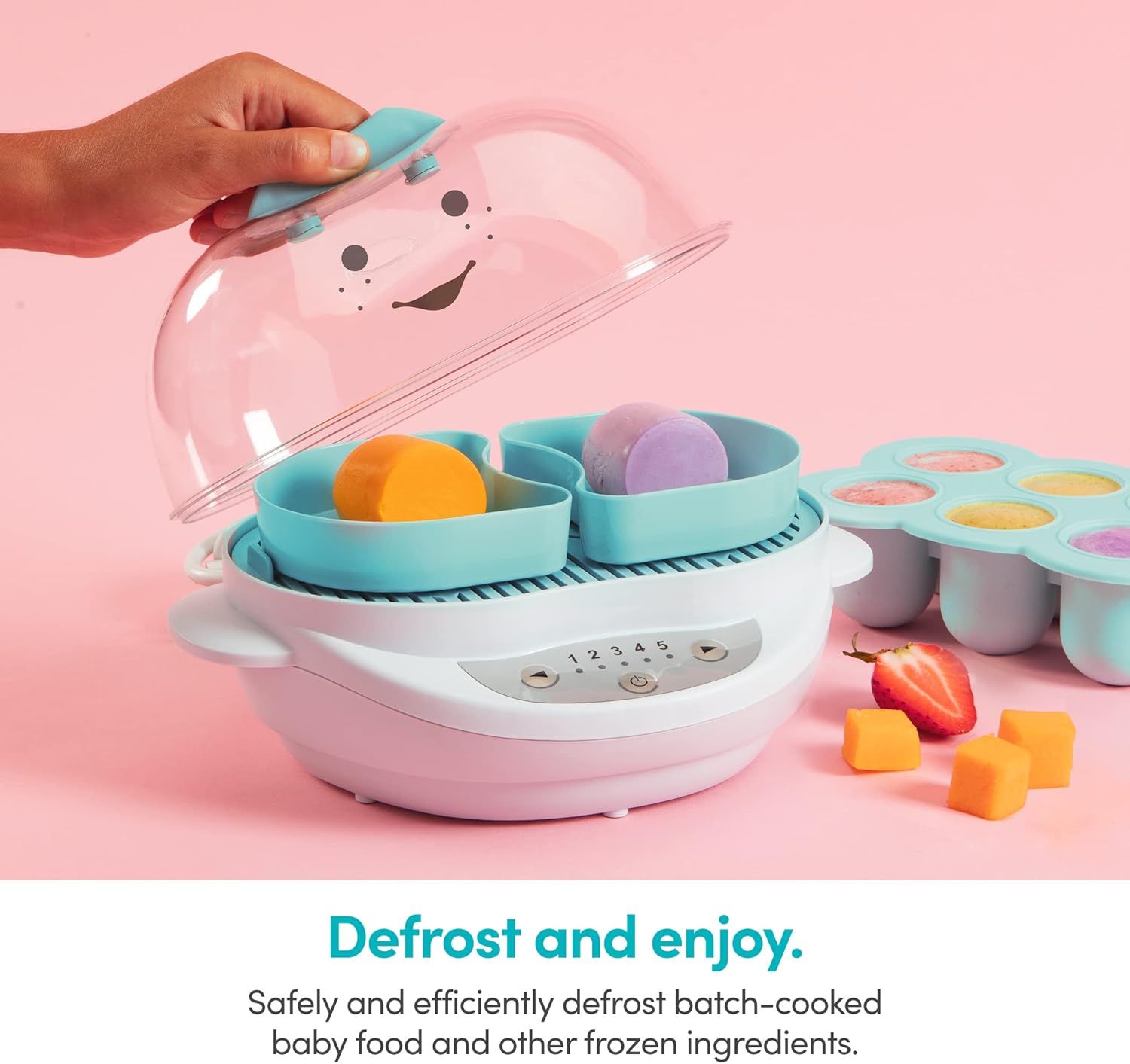 Thumbnail 6 de nutribullet Baby BSR-0801N Turbo Food Steamer: Quick, versatile, and easy to clean baby prep