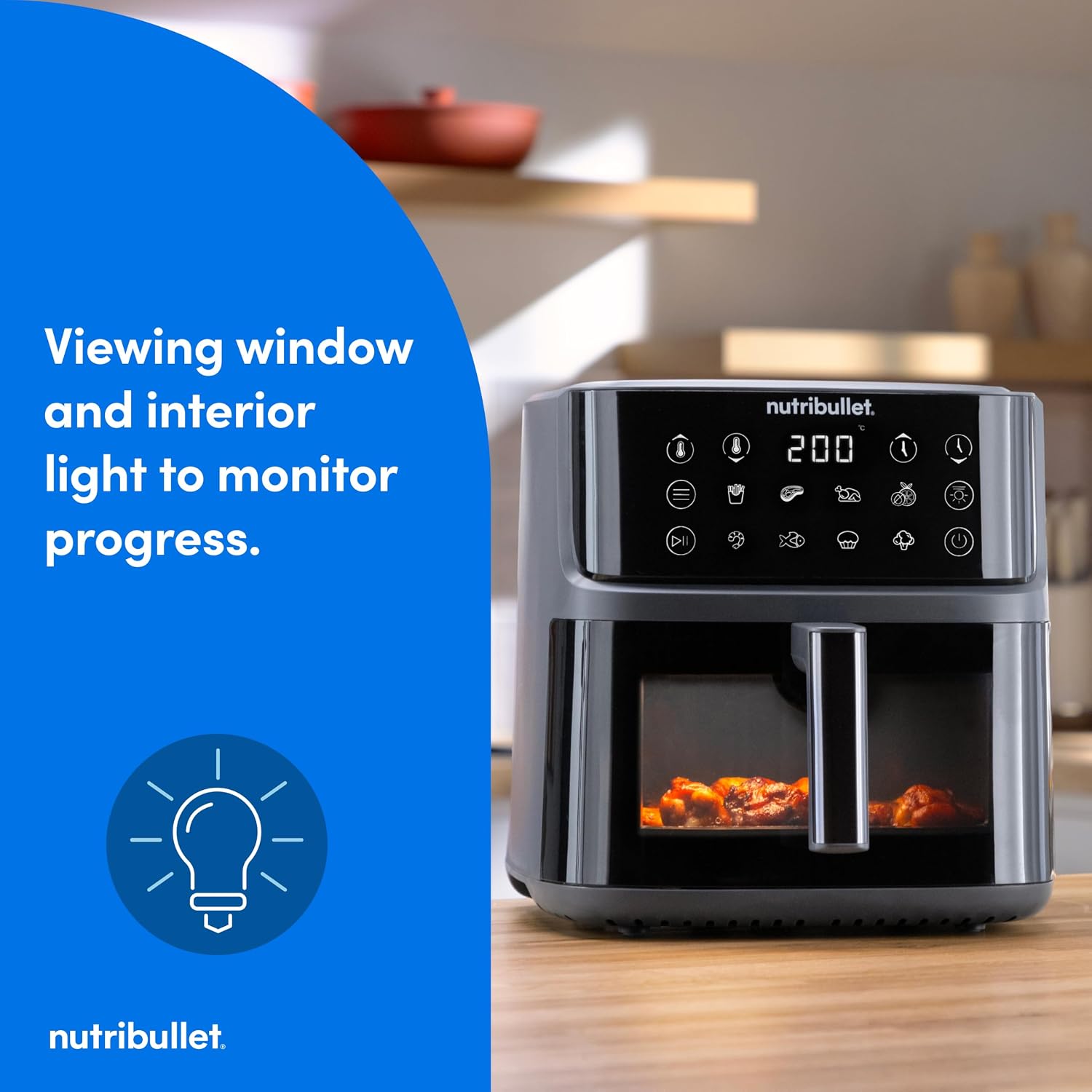 Detalle de nutribullet Air Fryer 8-Qt