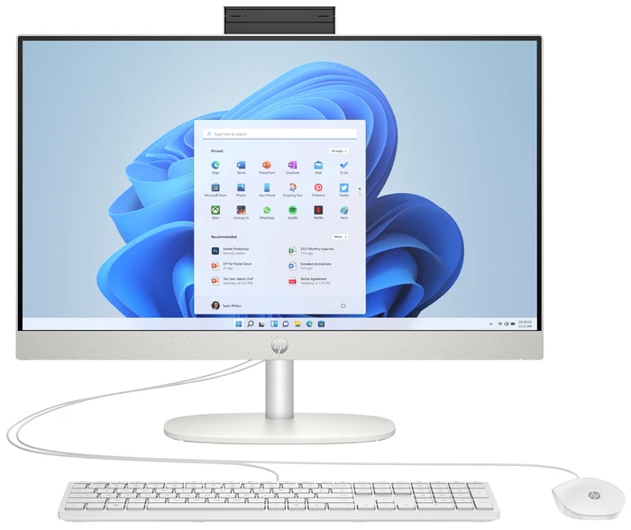Detalle de HP All-in-One 24-cr0005ng PC – 23,8'', Ryzen 7, 16 GB RAM, 512 GB SSD