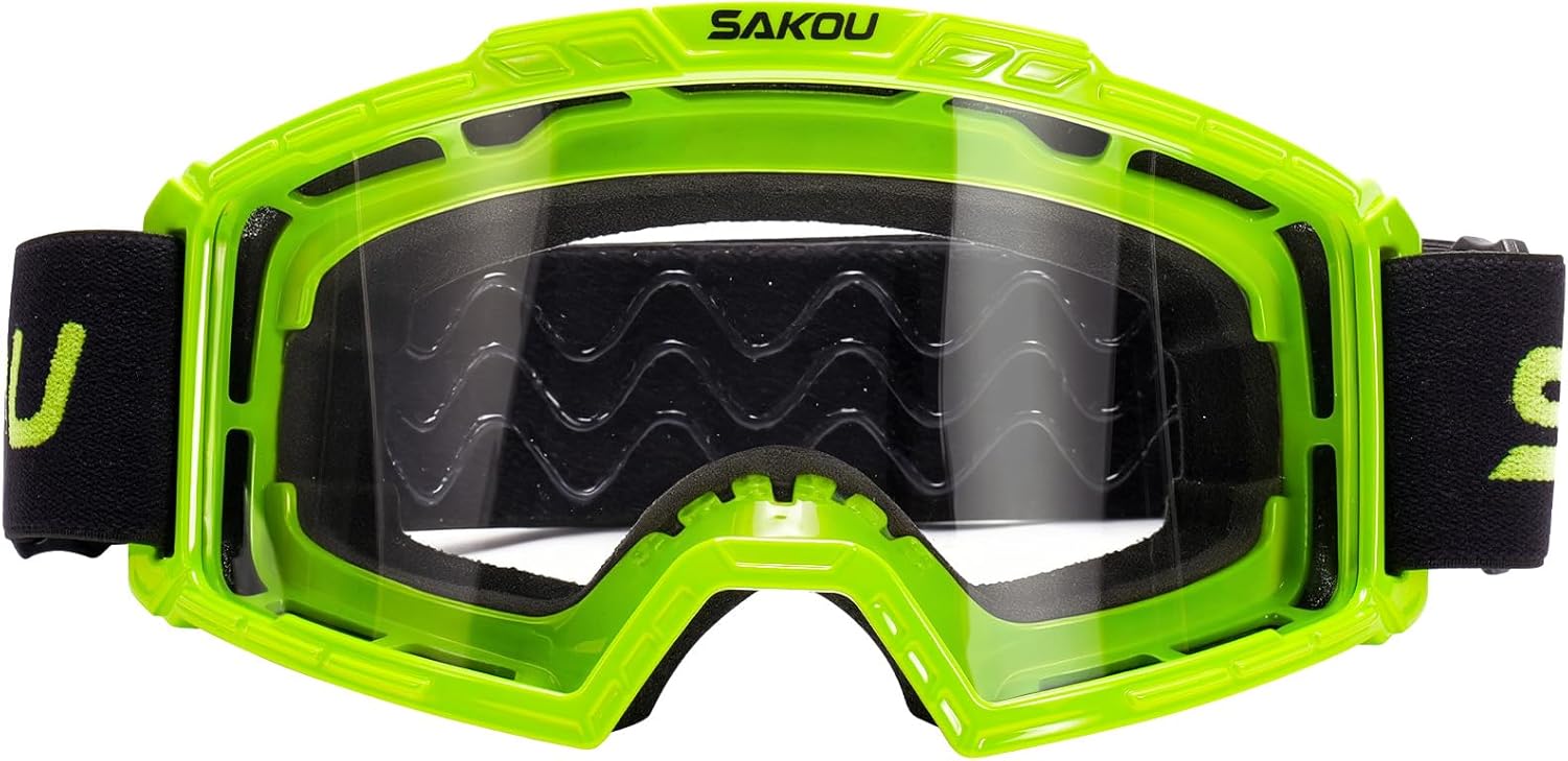 SAKOU Kinder Motorradbrille 85 g für MX