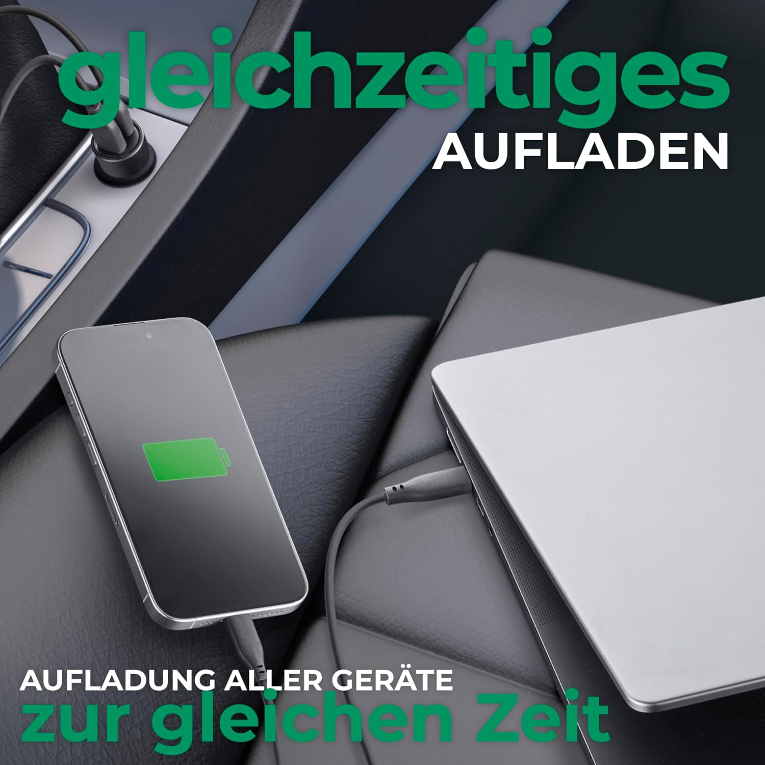 Detalle de Teknoll Schnellladegerät 65 W für Auto