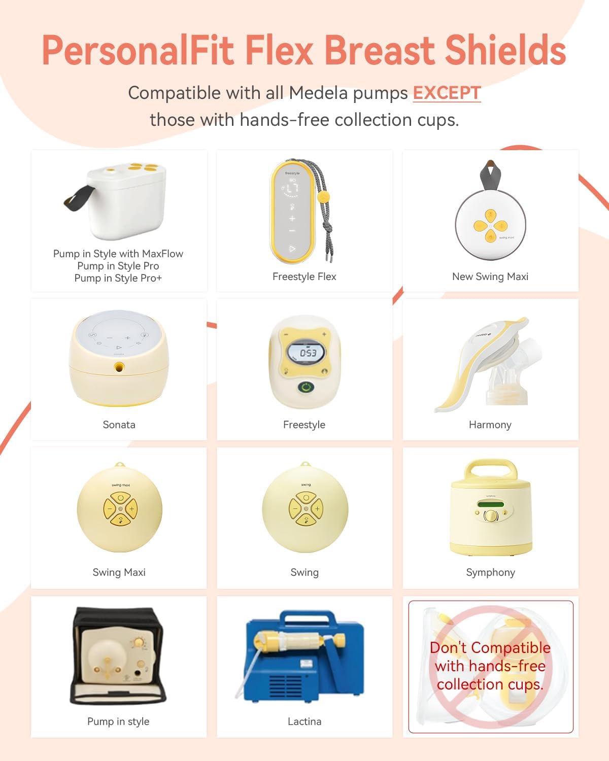 Thumbnail 1 de MilkFlow – 2 couvre-tétons souples 30 mm avec bord Softflex (105°) pour tire-lait Medela