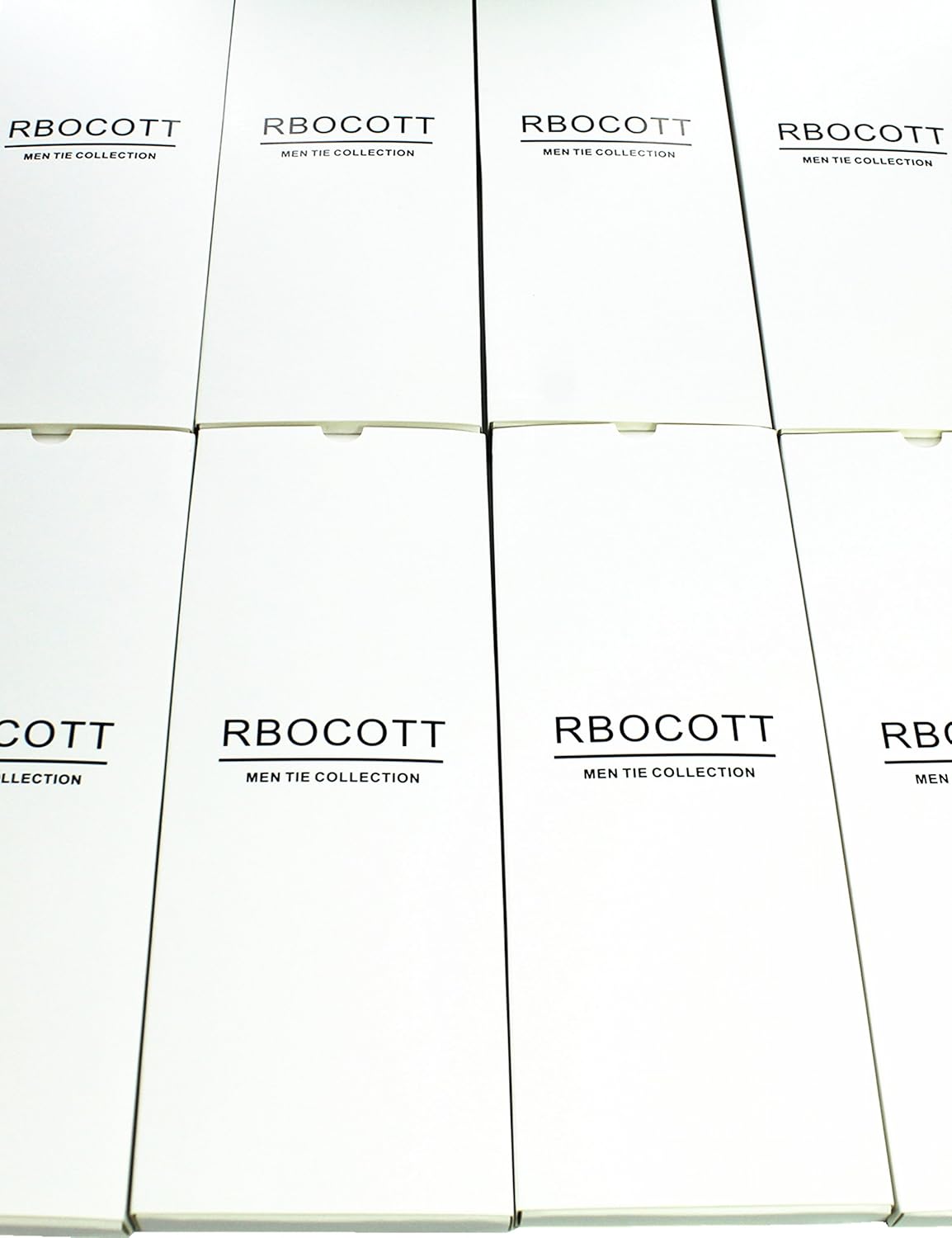 Thumbnail 4 de RBOCOTT Solid Color Tie 58" Necktie 👔
