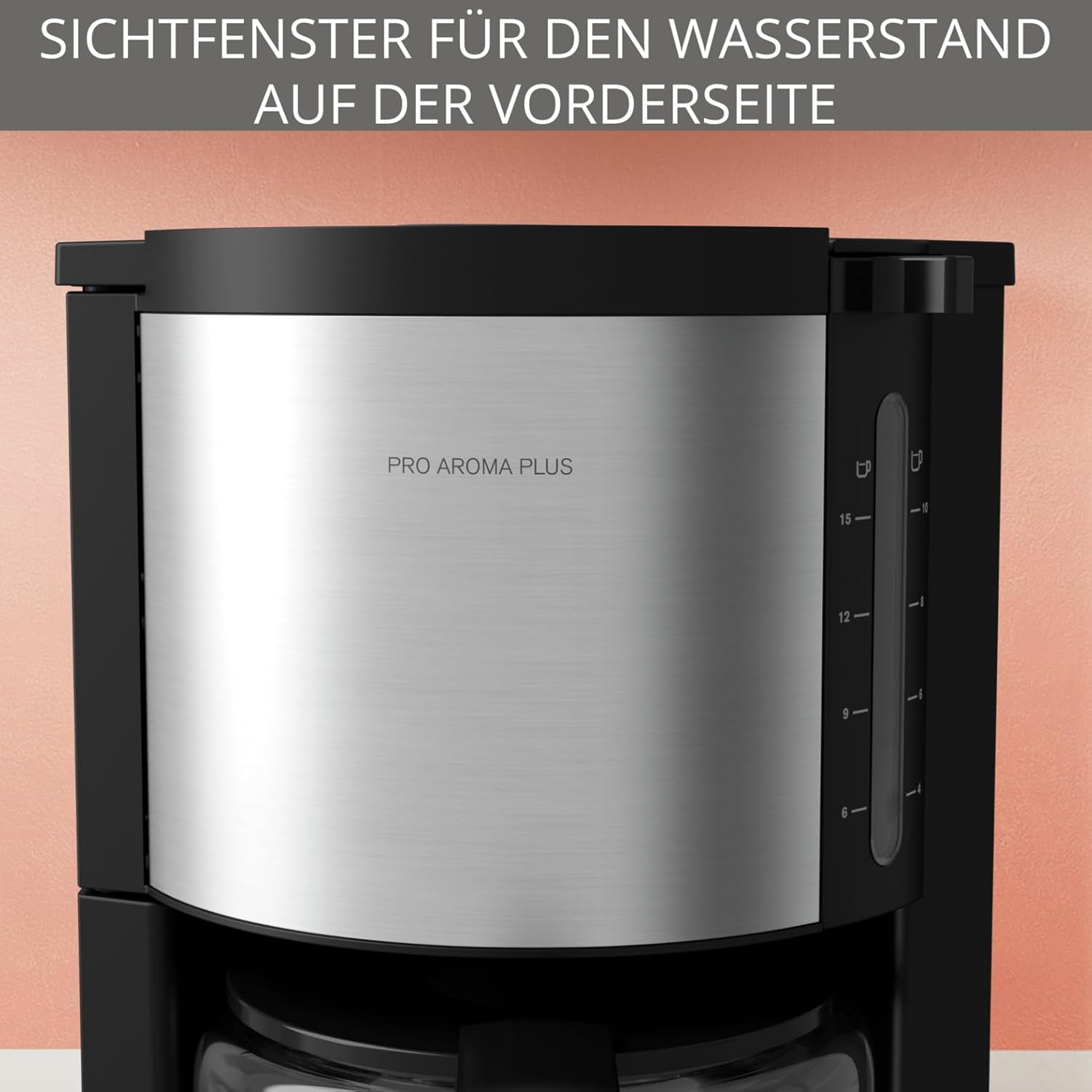 Thumbnail 5 de KRUPS Pro Aroma Plus Filterkaffeemaschine KM3210 (10 Tassen, 1,25 l) mit Warmhaltefunktion