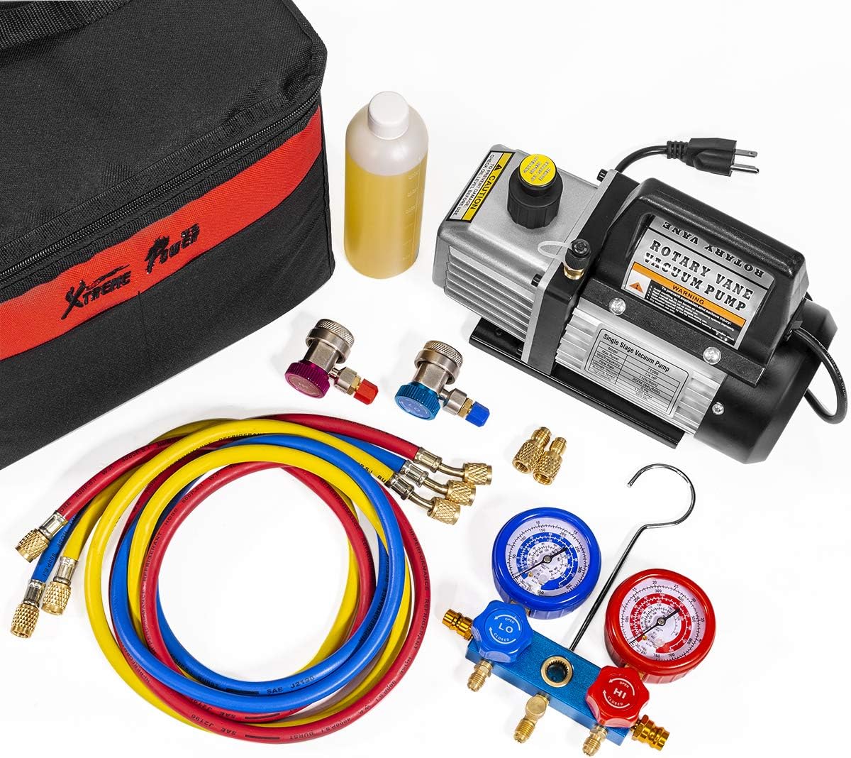 Detalle de XtremepowerUS HVAC Air Vacuum Pump 3 CFM 🛠