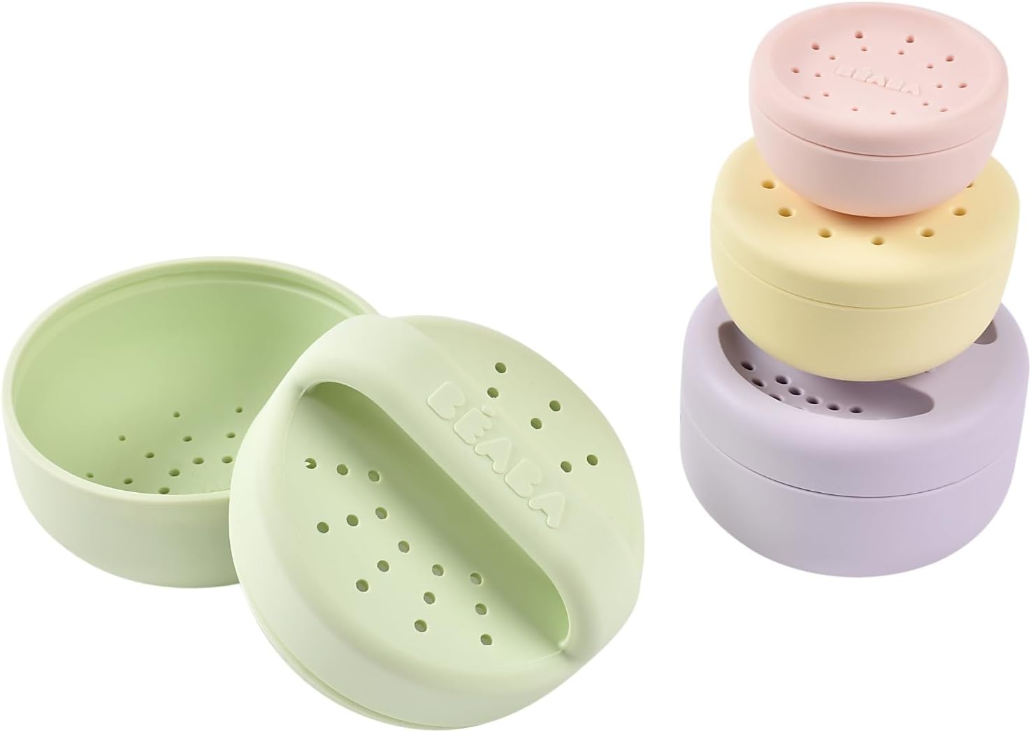 Béaba Lot 4 jouets de bain empilables