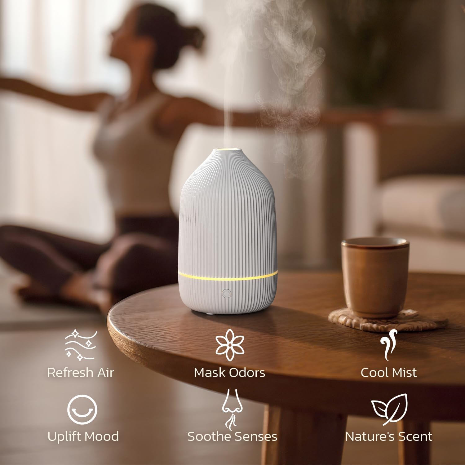 Detalle 2 de SALUBRITO Essential Oil Diffuser 100ml