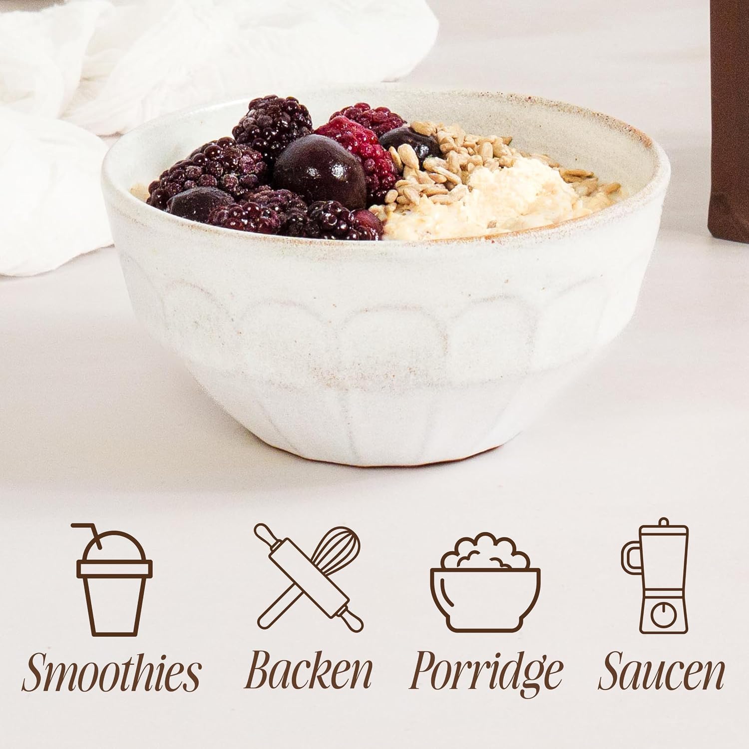 Detalle de Sevenhills Wholefoods Roh Maca Pulver Bio 500 g – Gelb, Rot und Schwarz aus Peru
