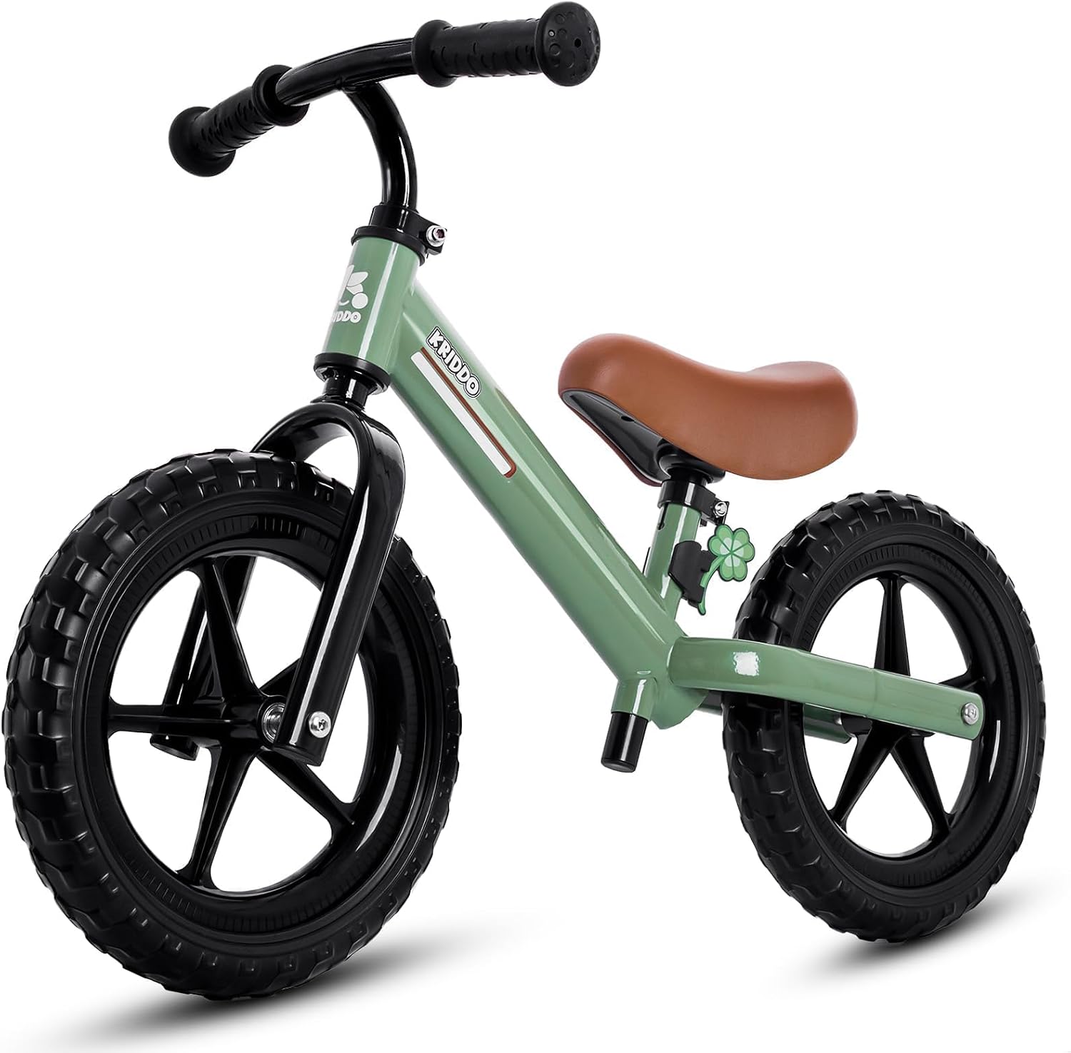 Detalle de KRIDDO Toddler Balance Bike for 2–5 Years: Adjustable, All-Terrain 12-inch Balance Bike