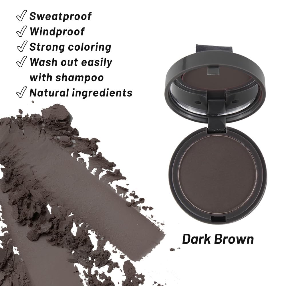 Detalle 2 de SOVONCARE Instantly Hairline Powder for Gray Roots and Thinning Hair Touch-Ups