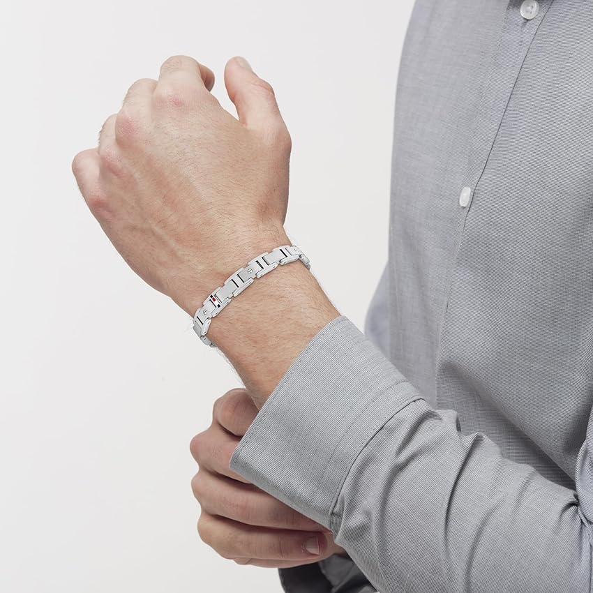 Detalle 1 de Tommy Hilfiger 2790393 pulsera eslabones acero inoxidable