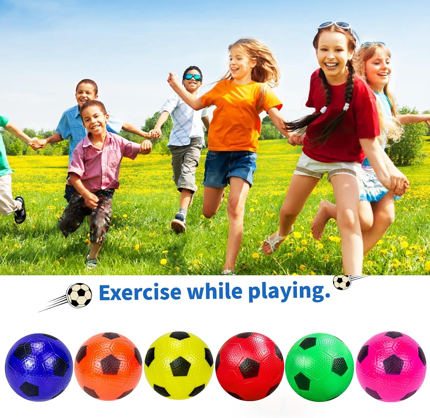 Thumbnail 4 de Ynanimery Small Foam Footballs for Kids