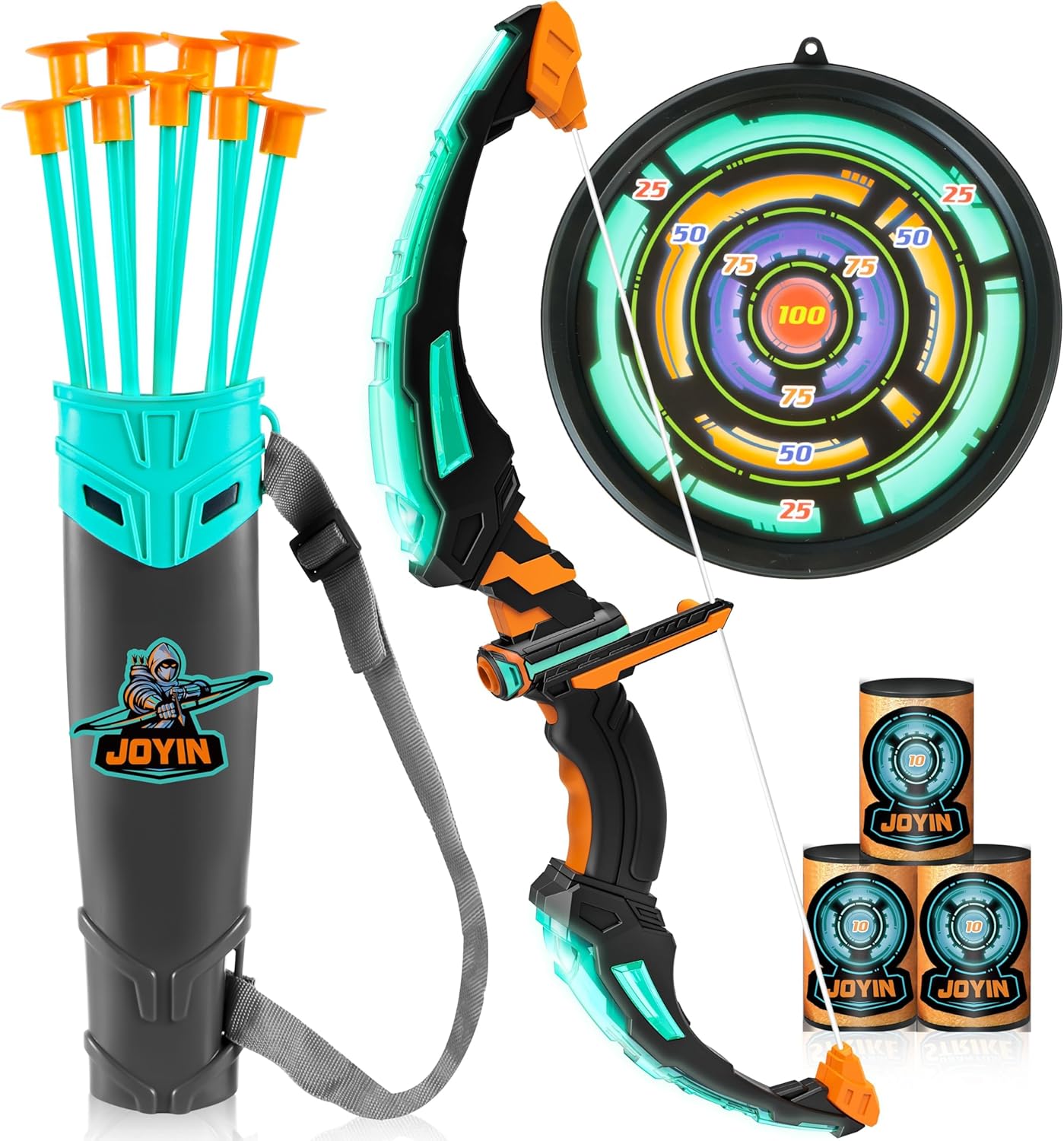 JOYIN Kids Bow and Arrow Set 6-12