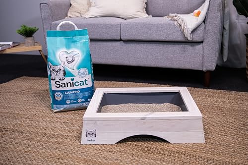 Thumbnail 10 de Sanicat Clumping Cat Litter with Marseille Soap Scent, 10 L – Natural Minerals, Odour Control