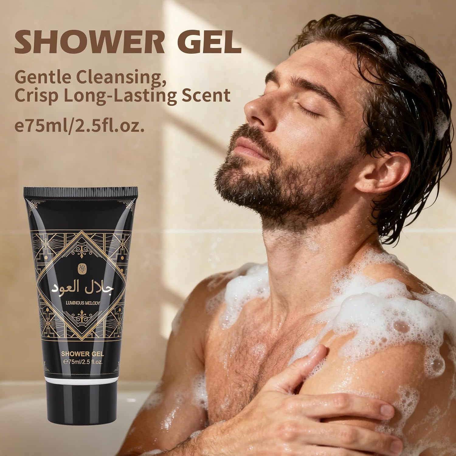 Thumbnail 3 de ZKONLY VL9059 cadeauset voor mannen met 2 parfums en 2 douchegels