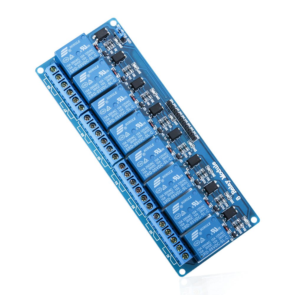 Thumbnail 6 de ELEGOO 4 Channel DC 5V Relè Modulo con Optoisolatore: affidabile controllo a microcontrollore