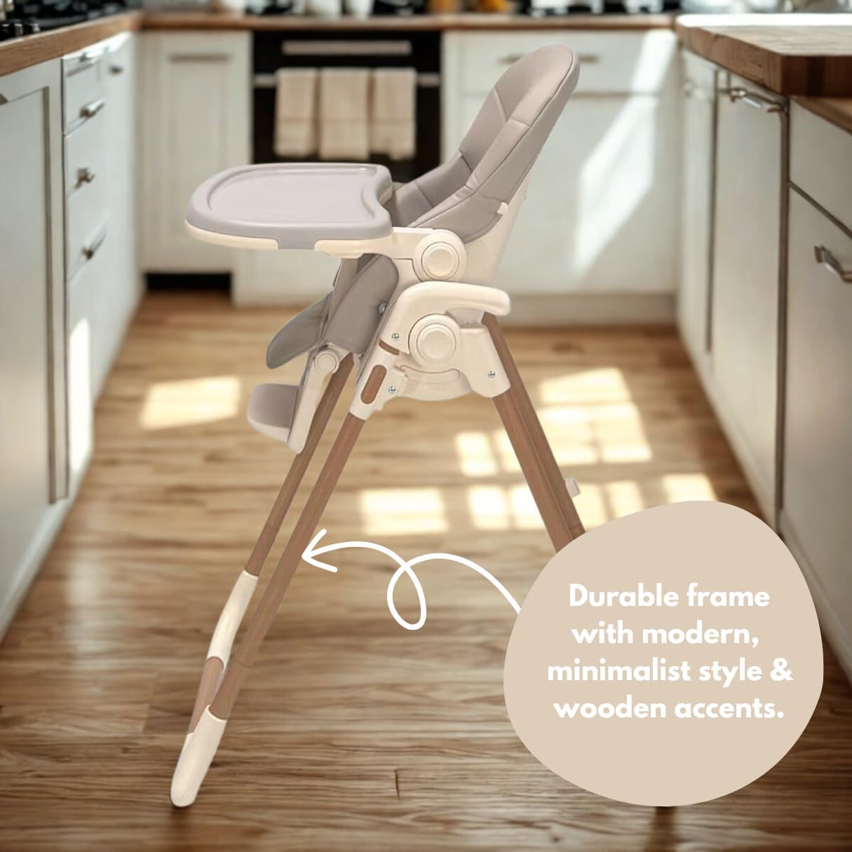 Detalle 2 de Venture Flare High Chair with Adjustable Seating