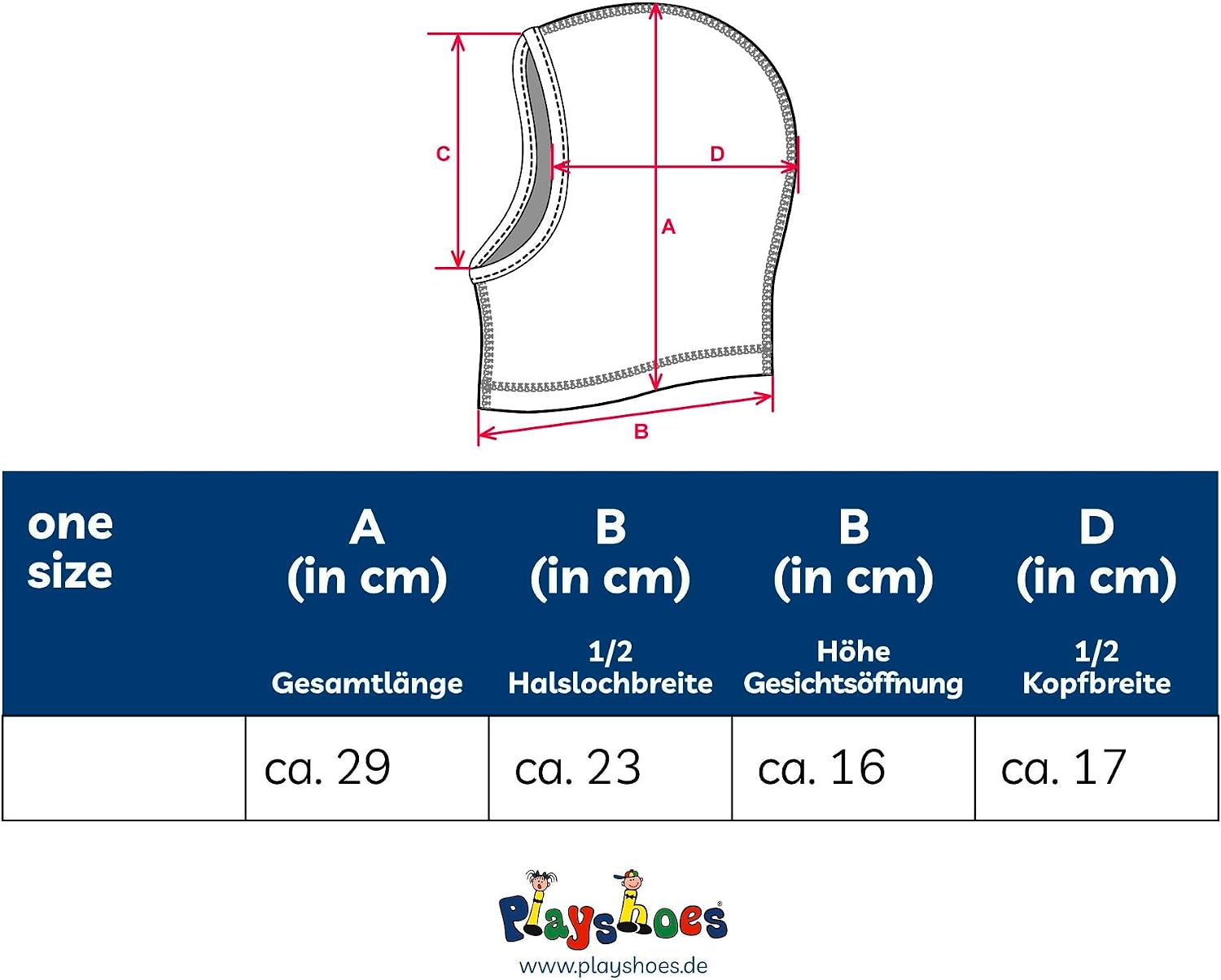 Detalle 2 de Playshoes Fleece-schlupfmütze cagoule enfant