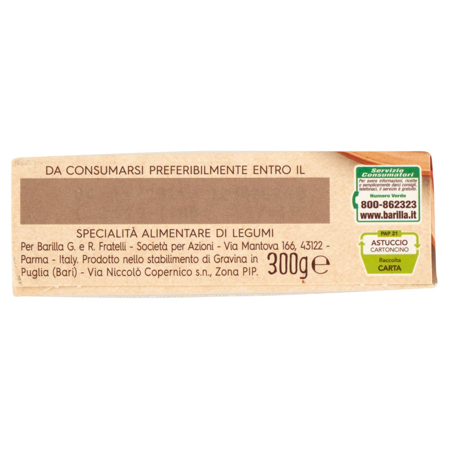 Thumbnail 2 de Barilla Risoni aus Hülsenfrüchten – Rote Linsen und Kichererbsen, 3er Pack (1 x 300 g)